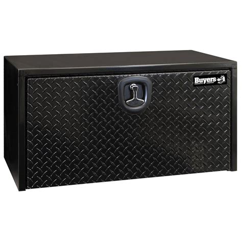 24 buyers products black steel underbody truck box|undermount truck tool boxes aluminum.